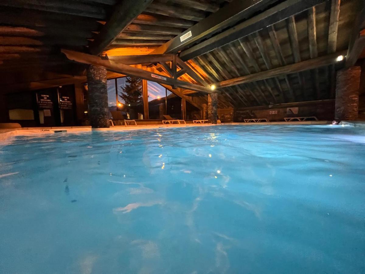 Appartement Ski Aux Pieds Dans Residence Premium Piscine, Sauna Hamam Сен-Мартен-де-Бельвиль Экстерьер фото