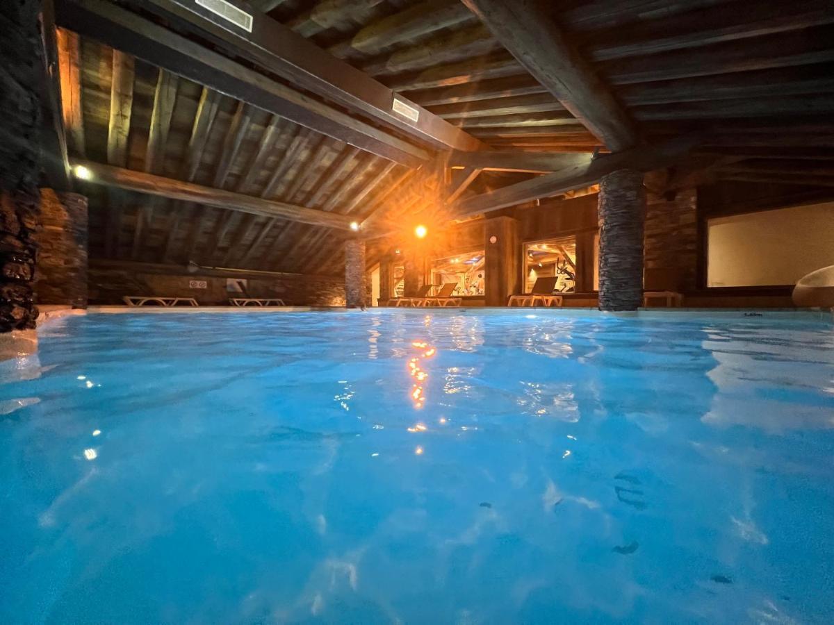Appartement Ski Aux Pieds Dans Residence Premium Piscine, Sauna Hamam Сен-Мартен-де-Бельвиль Экстерьер фото